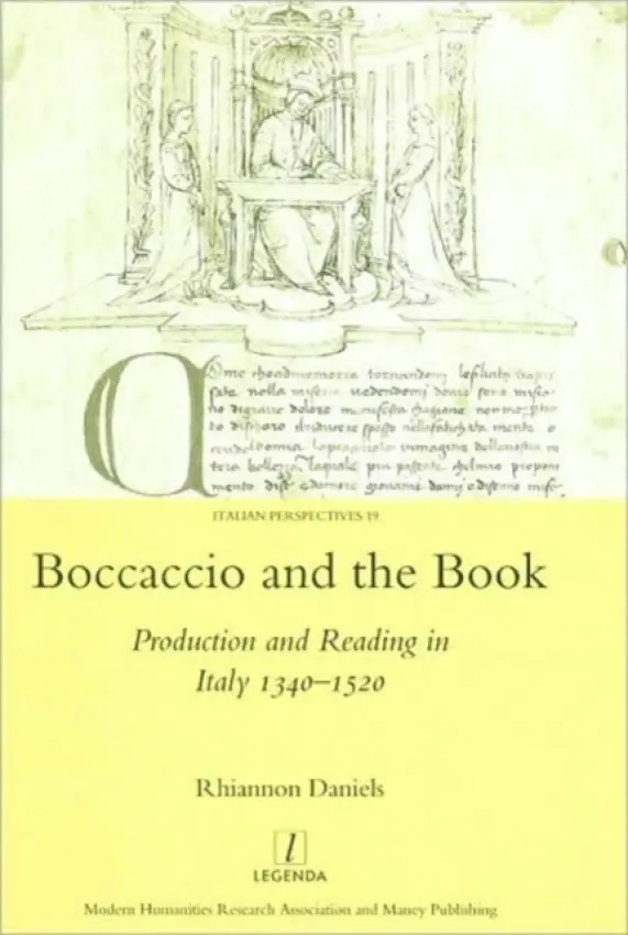Boccaccio and the Book - Daniels, Rhiannon