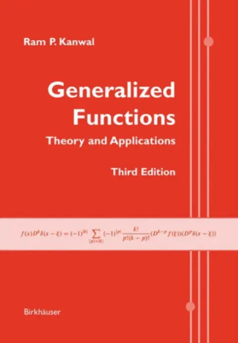 Generalized Functions - Kanwal, Ram P.