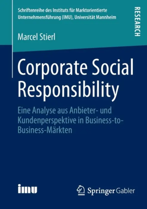 Corporate Social Responsibility - Stierl, Marcel