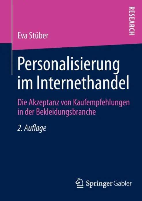 Personalisierung im Internethandel - Stuber, Eva