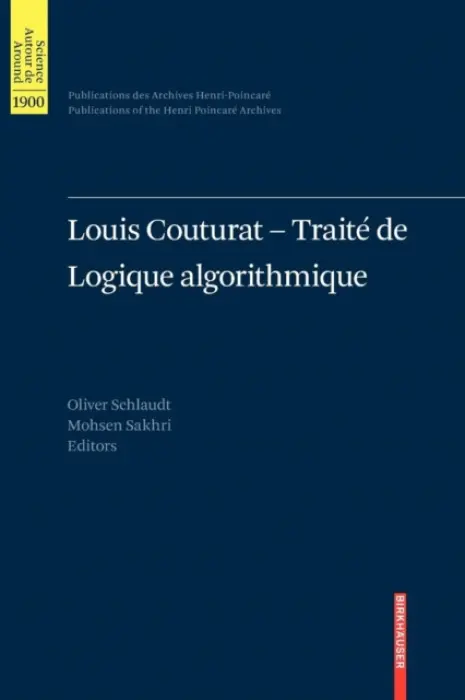 Louis Couturat -Traite de Logique algorithmique