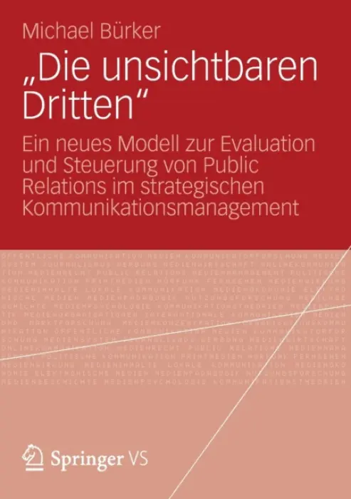 „Die unsichtbaren Dritten" - Burker, Michael