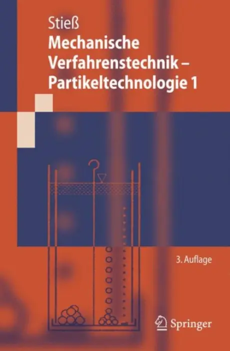 Mechanische Verfahrenstechnik - Partikeltechnologie 1 - Stiess, Matthias