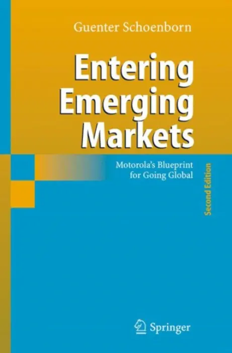 Entering Emerging Markets - Schoenborn, Guenter