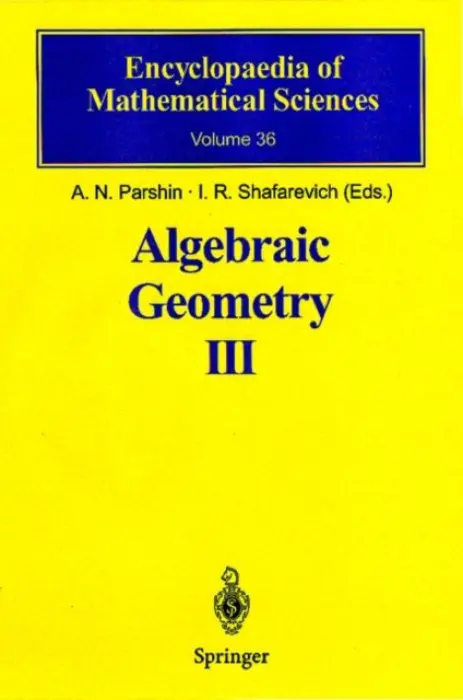 Algebraic Geometry III
