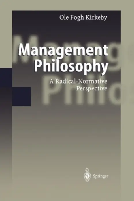 Management Philosophy - Kirkeby, Ole F.