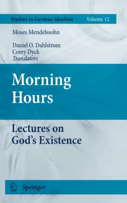 Morning Hours - Mendelssohn, Moses