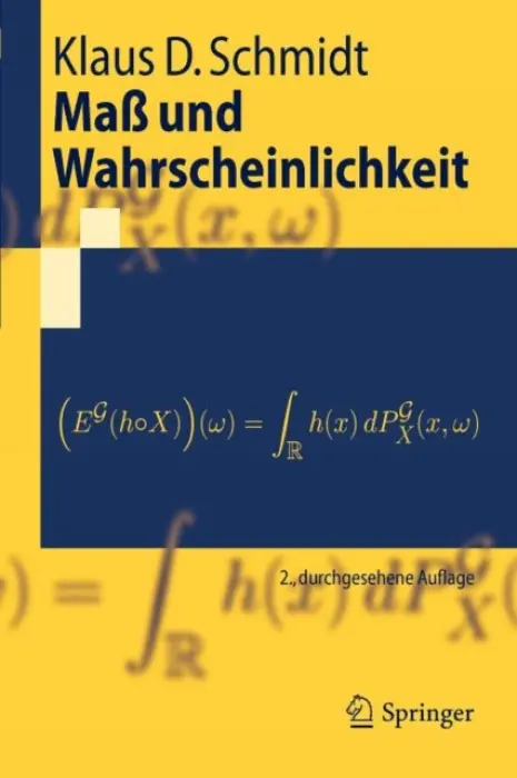 MaĂź und Wahrscheinlichkeit - Schmidt, Klaus D.