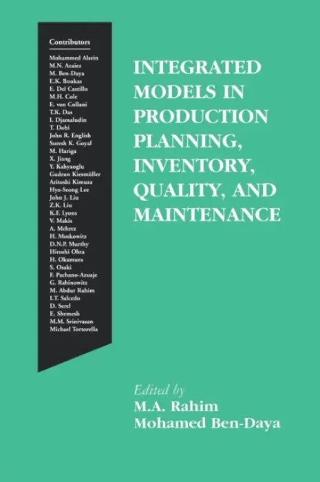 Integrated Models in Production Planning, Inventory, Quality, and Maintenance