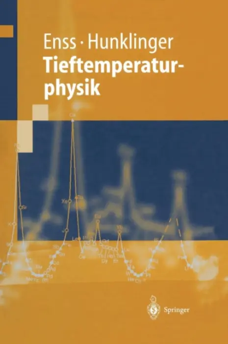 Tieftemperaturphysik - Enss, Christian a Hunklinger, Siegfried