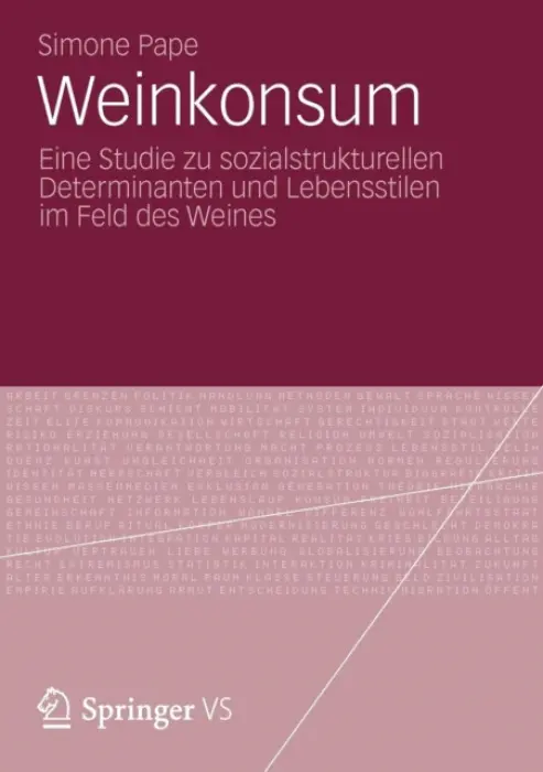 Weinkonsum - Pape, Simone