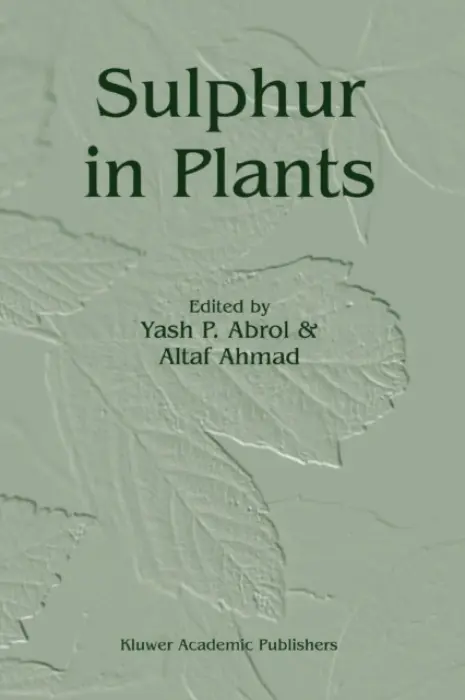 Sulphur in Plants