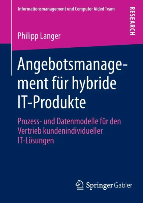 Angebotsmanagement fur hybride IT-Produkte - Langer, Philipp