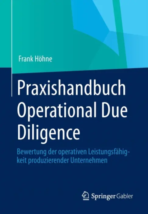 Praxishandbuch Operational Due Diligence - Hohne, Frank