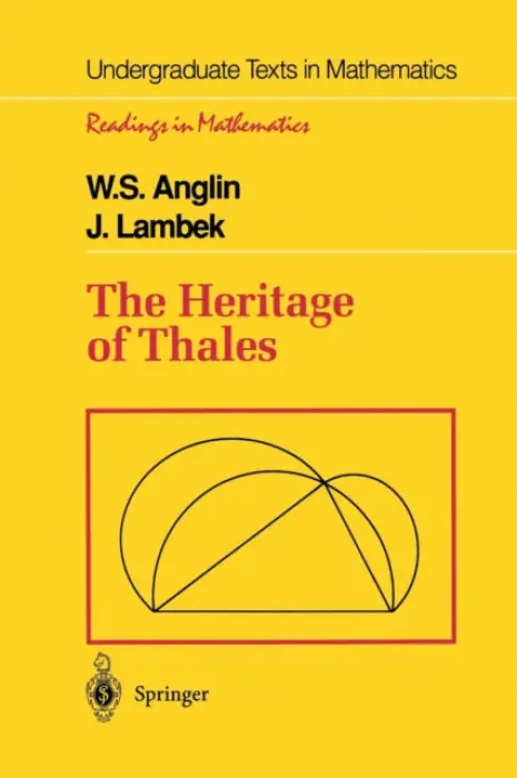Heritage of Thales - Anglin, W.S. a Lambek, J.