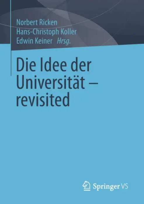 Die Idee der Universitat - revisited