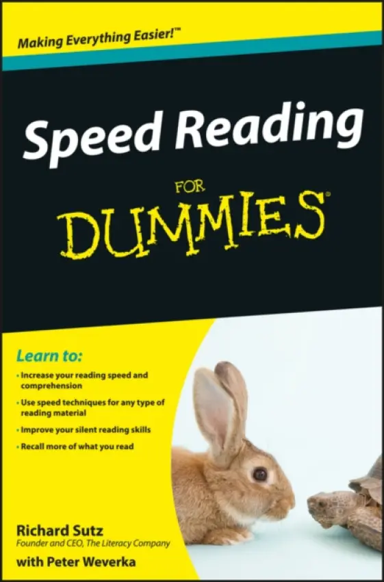 Speed Reading For Dummies - Sutz, Richard