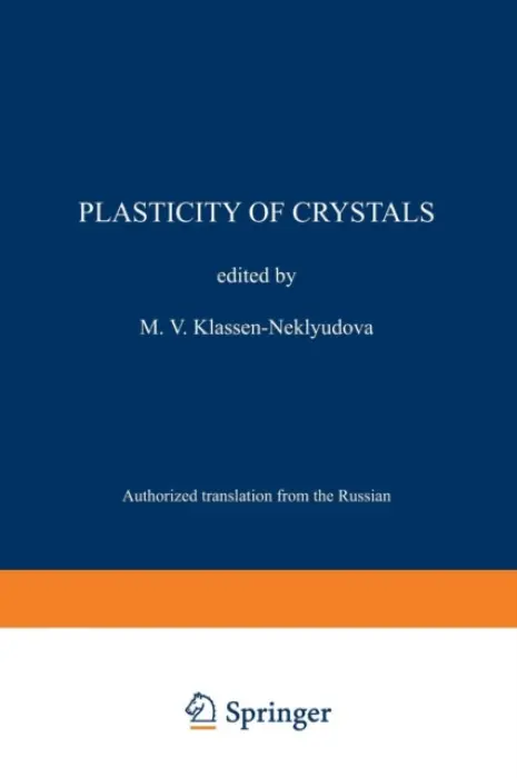 Plasticity of Crystals