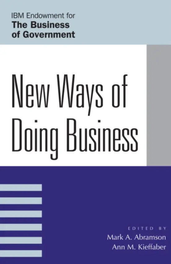 New Ways of Doing Business