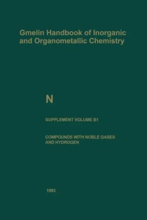 N Nitrogen - Hack, Walter a Haubold, Reinhard a Heinrich-Sterzel, Claudia a Keller-Rudek, Hannelore a Ohms-Bredemann, Ulrike