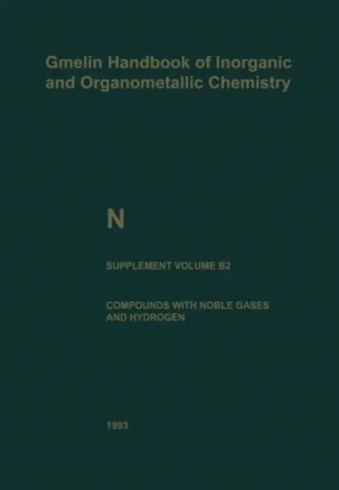 N Nitrogen - Haubold, Reinhard a Heinrich-Sterzel, Claudia a Merlet, Peter a Ohms-Bredeman, Ulrike a Strametz, Carol a Wietelmann, Astrid