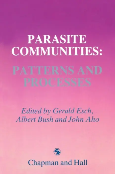 Parasite Communities: Patterns and Processes