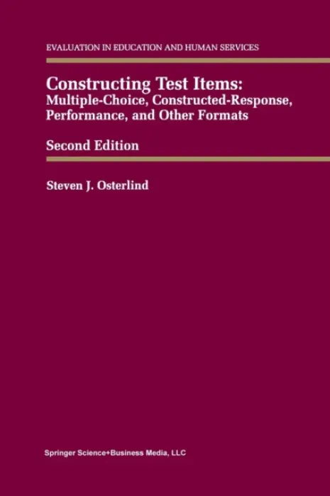 Constructing Test Items - Osterlind, Steven J.