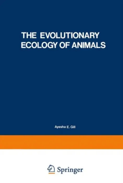 Evolutionary Ecology of Animals