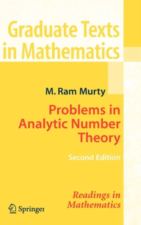Problems in Analytic Number Theory - Murty, M. Ram