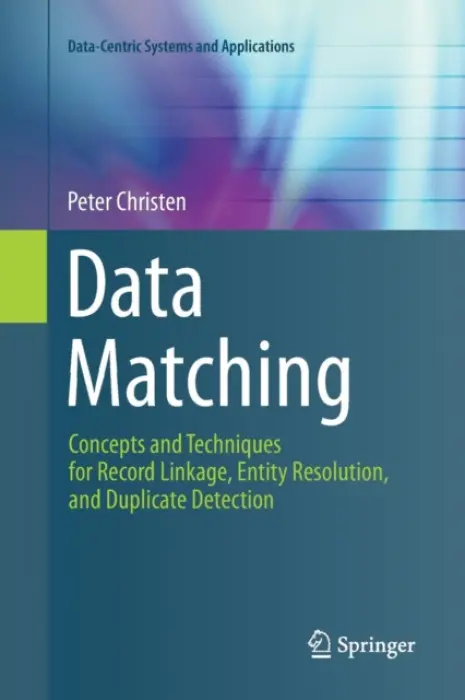 Data Matching - Christen, Peter