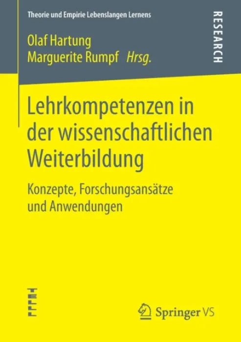 Lehrkompetenzen in der wissenschaftlichen Weiterbildung