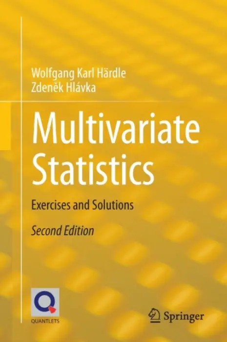 Multivariate Statistics - Hardle, Wolfgang Karl a Hlavka, Zdenek