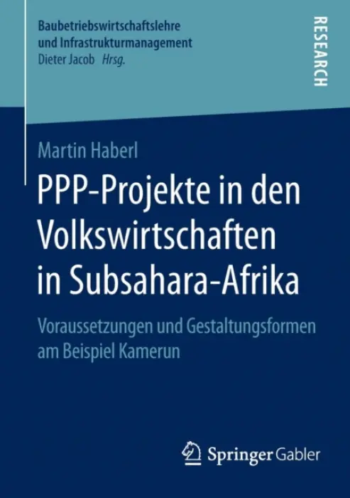 PPP-Projekte in den Volkswirtschaften in Subsahara-Afrika - Haberl, Martin