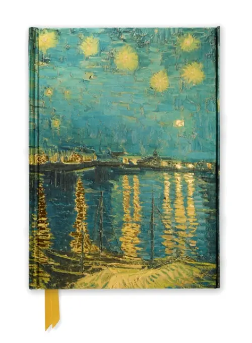 Van Gogh: Starry Night over the Rhone (Ruled Journal)