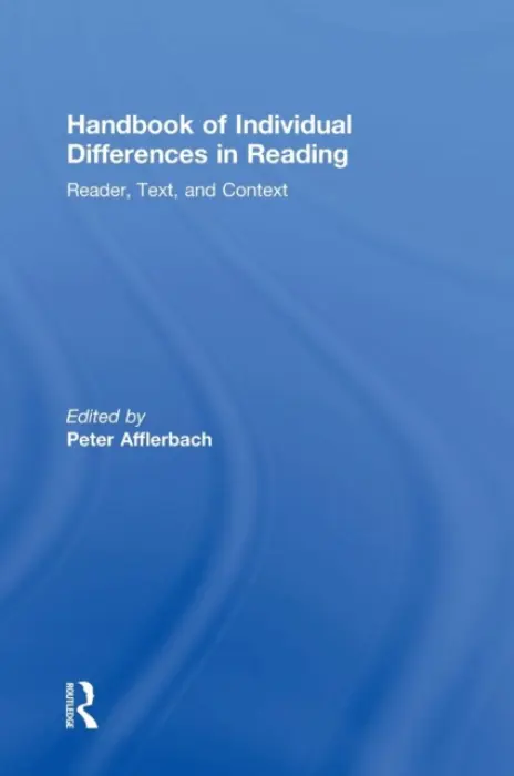 Handbook of Individual Differences in Reading