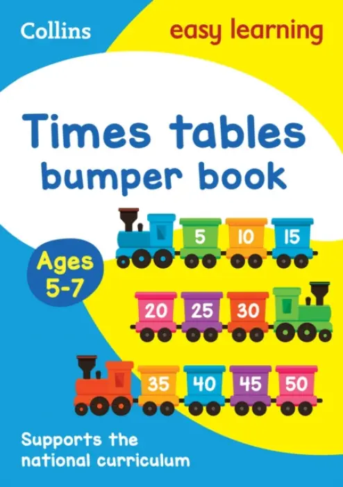 Times Tables Bumper Book Ages 5-7 - Collins Easy Learning