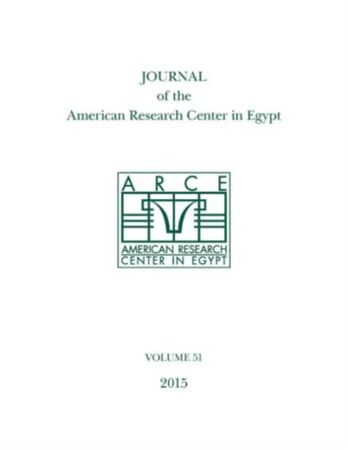 Journal of the American Research Center in Egypt, Volume 51 (2015)
