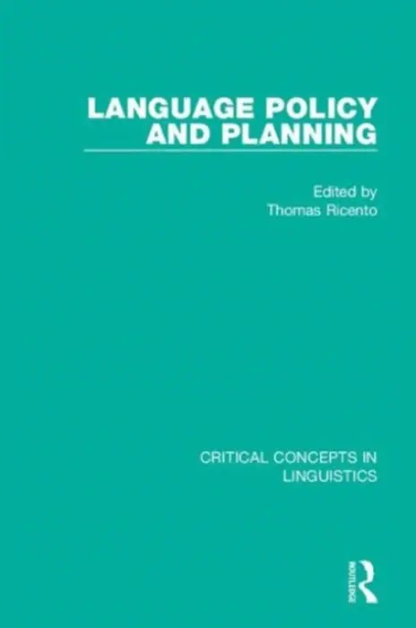 Language Policy and Planning