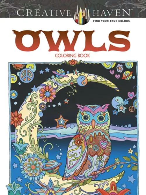 Creative Haven Owls Coloring Book - Sarnat, Marjorie
