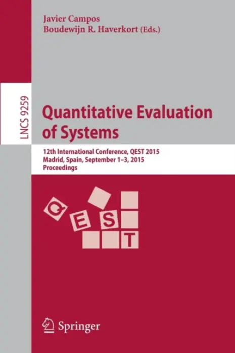 Quantitative Evaluation of Systems