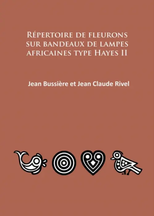 Repertoire de fleurons sur bandeaux de lampes africaines type Hayes II - Bussiere, Jean