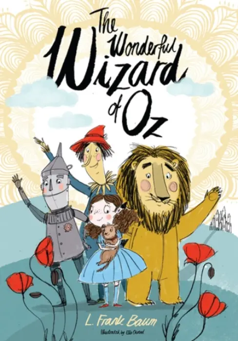 The Wonderful Wizard of Oz - L. Frank Baum, Ella Okstad (ilustrácie)