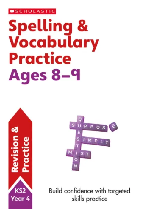 Spelling and Vocabulary Practice Ages 8-9 - Dowson, Pam
