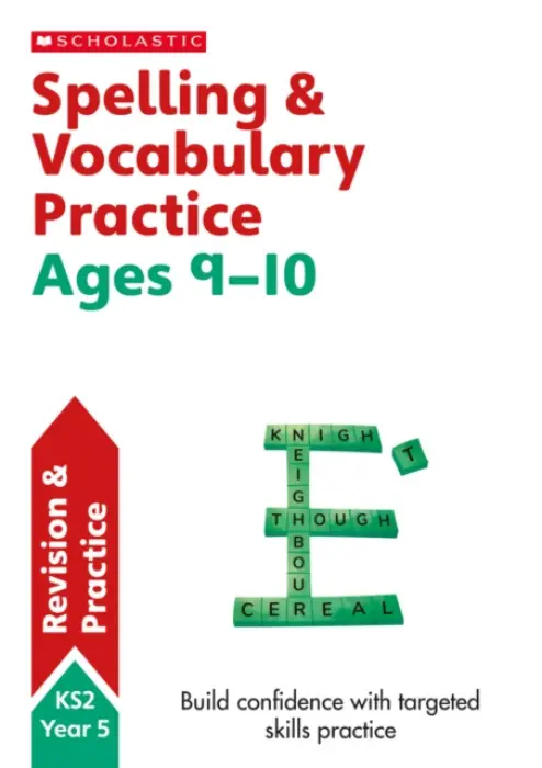 Spelling and Vocabulary Practice Ages 9-10 - Burt, Sally a Ridgard, Debbie