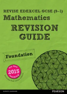 Pearson REVISE Edexcel GCSE Maths (Foundation) Revision Guide incl. online revision, quizzes and videos - for 2026, 2027 exams - Smith, Harry