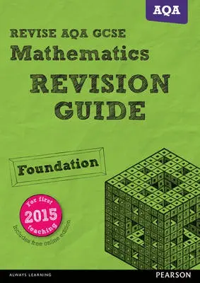 Pearson REVISE AQA GCSE Maths (Foundation) Revision Guide incl. online revision, quizzes and videos - for 2026, 2027 exams - Harry Smith