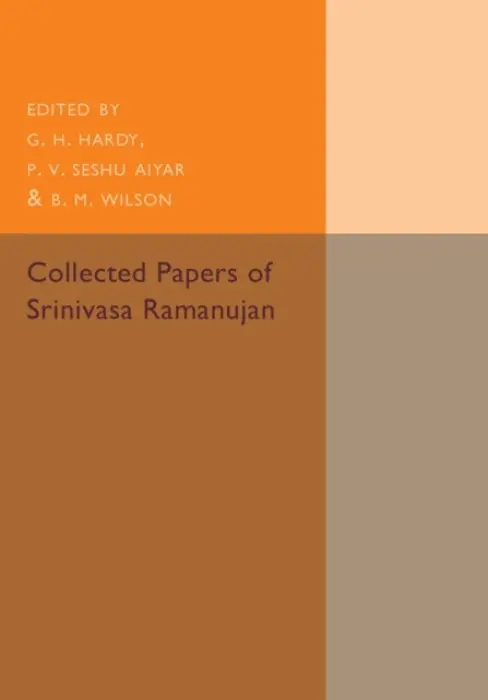 Collected Papers of Srinivasa Ramanujan - Ramanujan, Srinivasa