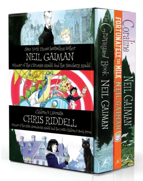 Neil Gaiman and Chris Riddell Box Set - Neil Gaiman, Chris Riddell