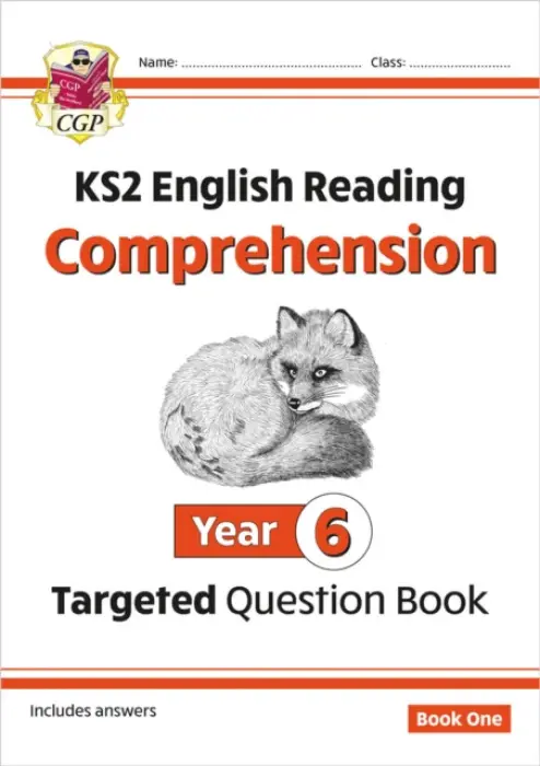 KS2 English Year 6 Reading Comprehension Targeted Question Book - Book 1 (with Answers) - CGP Books