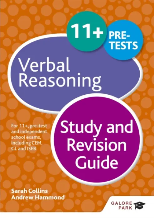 11+ Verbal Reasoning Study and Revision Guide - Hammond, Andrew a Collins, Sarah